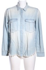 H&M Camicia denim Donna Camicia elegante Taglia IT 38 blu stile casual