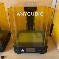 STAMPANTE 3D ANYCUBIC PHOTON X2 LAVORATO POCO COMPLETA DI CHIAVI, PIATTO