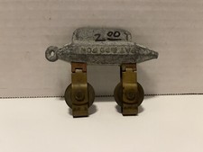 Carrello da pesca vintage in