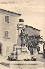 B1420) MONTECATINI ALTO MONUMENTO AI CADUTI 1915-1918E TERNA MEMORIA PISTOIA