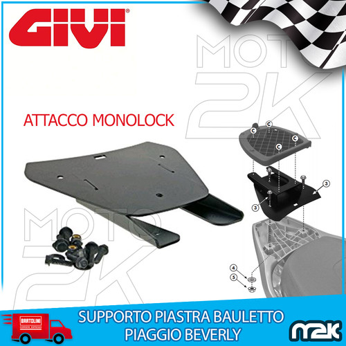 Attacco posteriore givi - attacco,