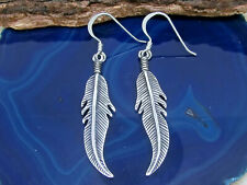 Piuma 925 Argento Orecchini