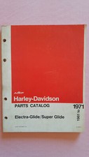 Harley Davidson Electra Glide - Super Glide 1961-1971 catalogo parti di ricambio