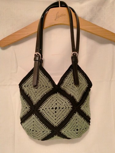 Borsa uncinetto granny - uncinetto,