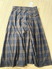 Maxi gonna Zara marrone navy a
