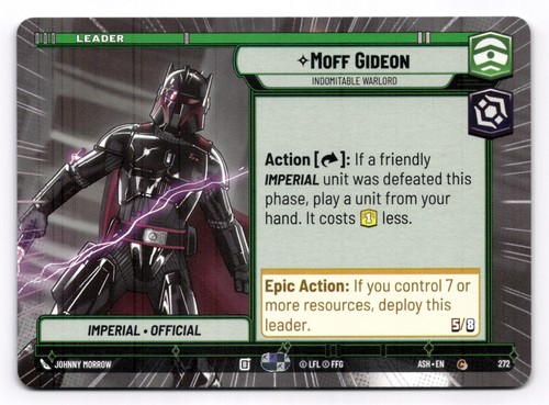 Star wars unlimited - star, moff