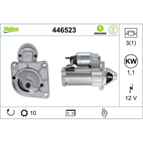 Motorino avviamento valeo - di,