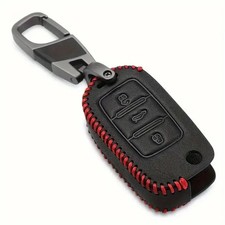 COVER CHIAVE + PORTACHIAVI 3 TASTI WOLKSWAGEN POLO BORA TIGUAN PASSAT GOLF WW
