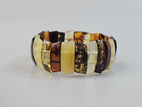 Bracciale ambra grezza