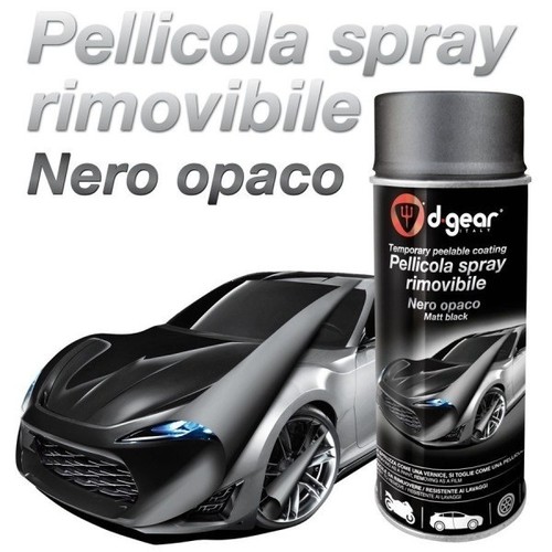 Vernice spray nero - nero, opaco