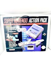 SCATOLA SUPER NINTENDO ENTERTAINMENT SYSTEM ACTION PACK RETRO GAMING RARO