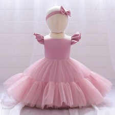 Abito soffice da sposa bambina