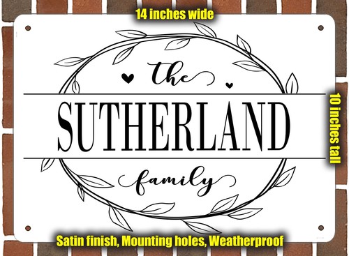 Sutherland family targa - sutherland,