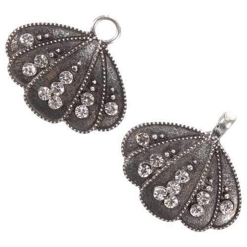 Set vintage clip scialle donna