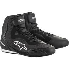 Alpinestars Faster-3 Rideknit nero scarpe da moto sneaker