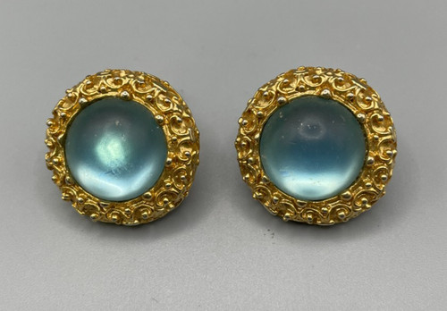 Orecchini clip vintage colore