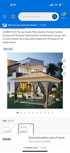Patio gazebo canopy pop - patio,