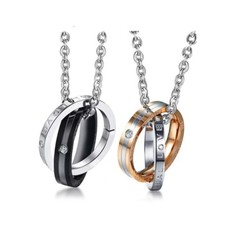 Coppia collana lui - collana, lei