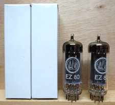Coppia: VALVO EZ80 | OTTIMO ✅ | bottom code | NOS NIB tubo bilanciato Tube Valve
