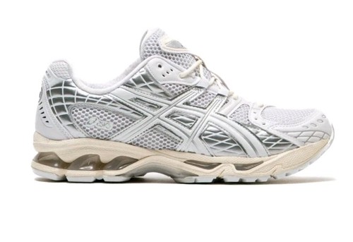 Asics gel nimbus white - asics, 10.1