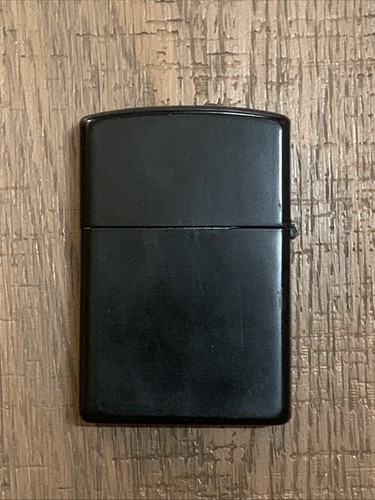 Accendino zippo nero - accendino,