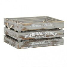 Set Di 4 Cassette Roma Legno