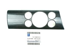 Originale Opel Blende Cruscotto Sinistra LL Argento Metallico Astra H - 13221012