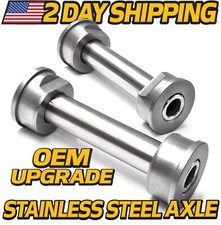 (2 Kits) Stainless Steel Axle