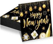 20 Pezzi Tovaglioli Capodanno