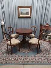 Tavolo Da The In Noce  Con 4