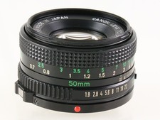 Canon FD 50MM 50 MM 1:1.8 1.8