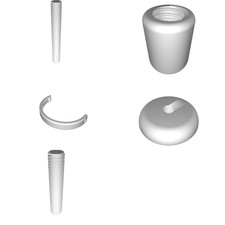 Supporto Espositore Minerali