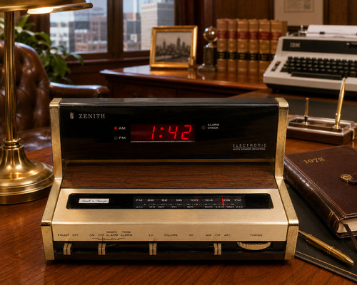 Radio orologio elettronico