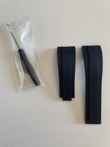 Cinturino gomma nero - cinturino, in