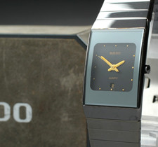 [N MINT/Cassa] Orologio Unisex Rado Diastar 111.0322.3 24mm Quadrante Nero Data Quarzo