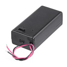 Porta batteria 9V con cavo di