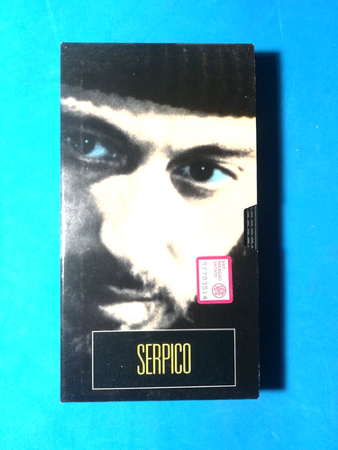 Vhs film serpico con pacino - vhs,