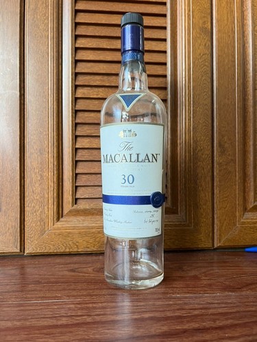 Bottiglia vuota macallan - bottiglia,