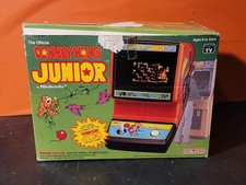 Console da tavolo vintage 1982 Coleco Nintendo Donkey Kong Junior Jr arcade ~ CIB
