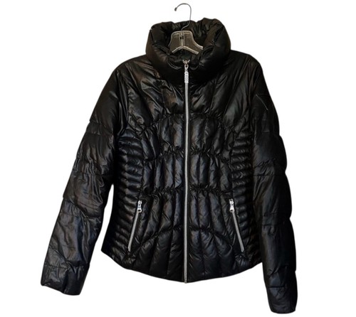 Guess piumino nero trapuntato - piumino,