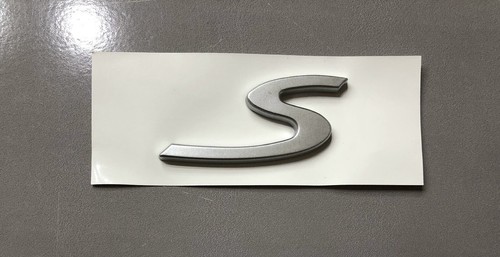 Scritta x porsche - "s", colori
