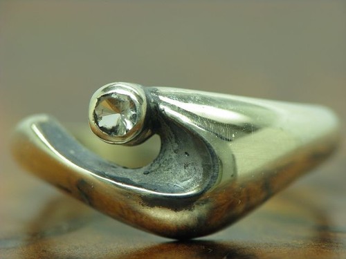 925 argento sterling anello - argento,