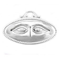 Ex voto in metallo argentato