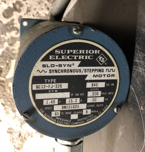 Superior electric m112 326 - electric, m112-fj-326