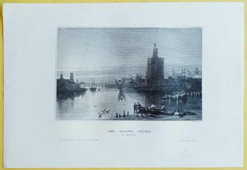 Stampa meyer 1837 torre oro - stampa,