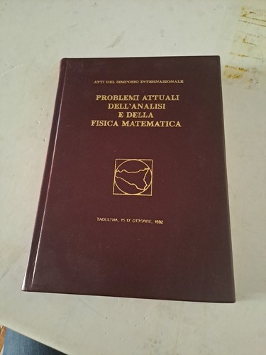 Problemi attuali dell analisi - attuali, dell'analisi