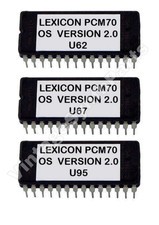 LEXICON PCM 70 OS VERSION 2.0 EPROM UPGRADE UPDATE PCM70 EFFECT REVERB V2 ROM IC