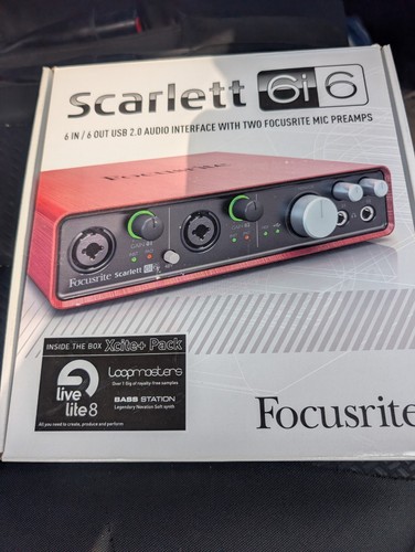 Focusrite scarlett 6i6 - focusrite,