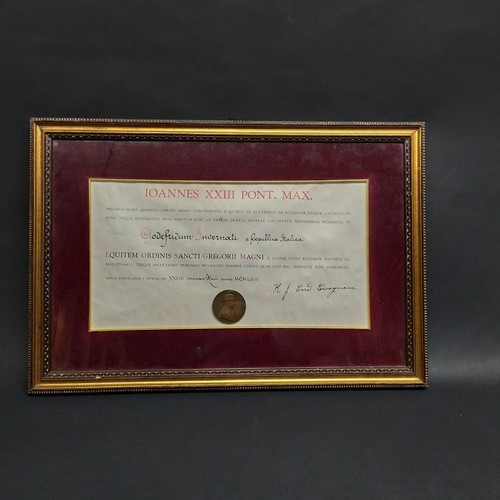Documento papale ioannes - papale,