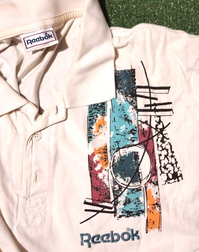 Reebok polo s90 tennis vintage - polo,